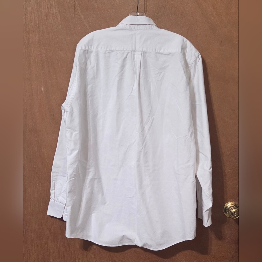 L.L. Bean Crisp White Dress Shirt Size 16½ - 36 - Picture 3 of 3
